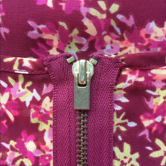 Red Floral Summer Dress from Express - Picture 5 of 7